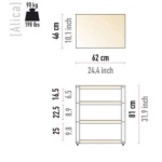 Music Tools Alica 62/81 - Bianco opaco